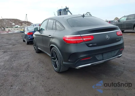 2016 Mercedes-Benz Gle 450 Amg Coupe 4Matic z USA, uszkodzony, nr VIN 4JGED6EB8GA026143